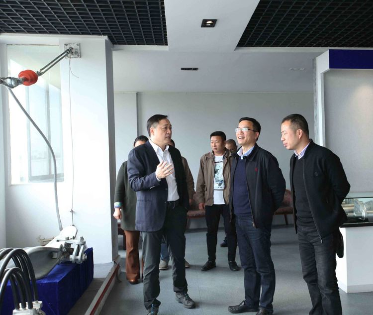 温州市统计局党组副书记、副局长陈孝金贴身向导欧博ABG电气集团生长